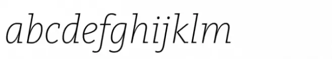 FF Kievit Slab Extra Light Italic