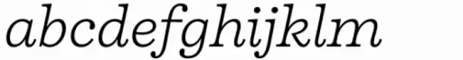 Firelli Light Italic