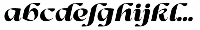First Class Extra Bold Italic