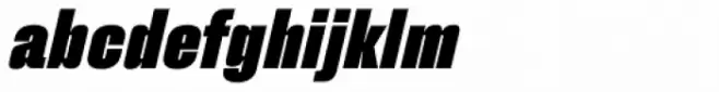 Fixture Italic Condensed Black