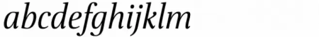Floris LightItalic