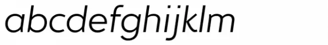 Forecast Light Italic