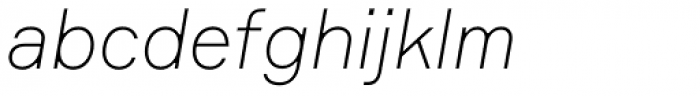 Formular Extra Light Italic