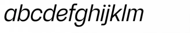 Fridag Sans Medium Italic