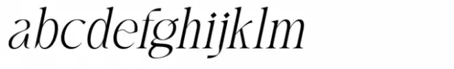 Fusskia Thin Italic