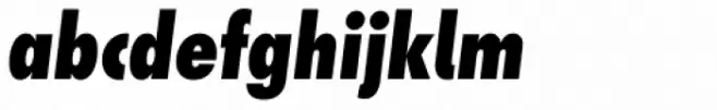 Futura Next Cond ExtraBold Oblique