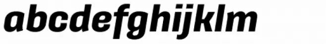 Galeana Standard Black Italic