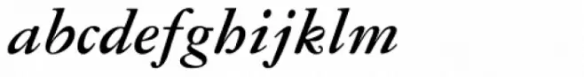 Garamond #3 Pro Bold Italic