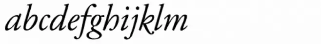 Garamond Classico Italic