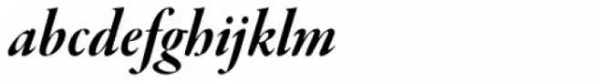 Garamond Premr Pro Display Bold Italic