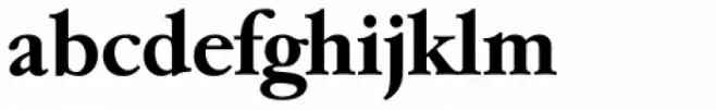Garamond Serial Bold