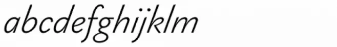 Gaultier Light Italic