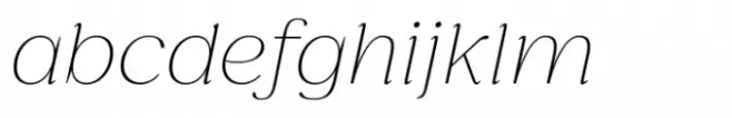 Gazpacho Thin Italic