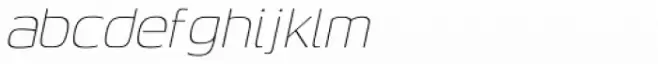 Genos Thin Italic