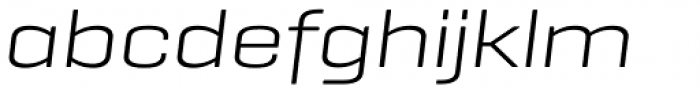 Geogrotesque Extended Light Italic