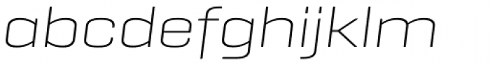 Geogrotesque Extended Ultra Light Italic