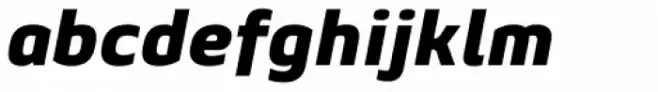 Geon Black Italic