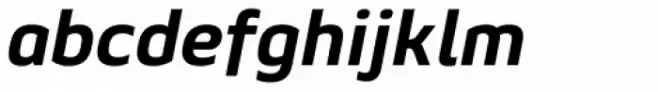 Geon Extra Bold Italic