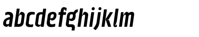 Gernsheim Semi Bold Italic