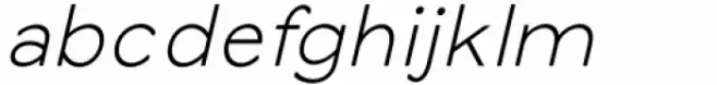 Giane Sans Light Italic