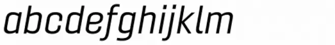 Gineso Extended Regular Italic
