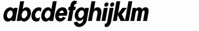Gonzi Condensed Bold Italic