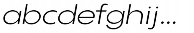 Gonzi Expanded Light Italic