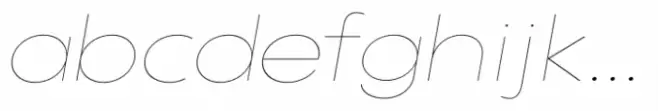 Gonzi Expanded Thin Italic