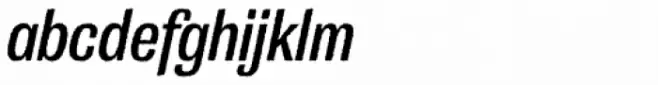 Grange Rough DemiBold Condensed Italic