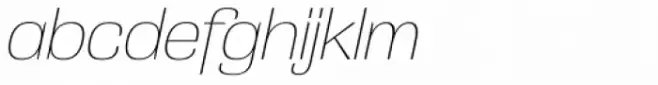 Grange Thin Italic