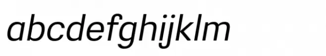 Greater Neue Regular Italic