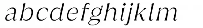 Griggs Light Serif Slnt
