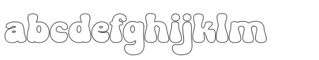 Groovy Orange Outline