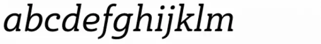 Haboro Slab Soft Extended Medium Italic