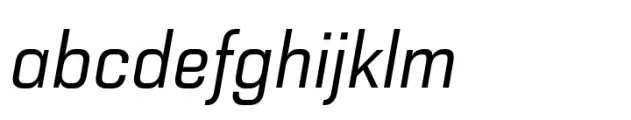 Haboro Squared Norm Regular Italic