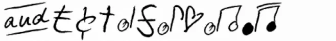 Hand Writing of Janina Icons