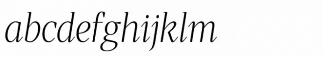 Hecate Thin Italic