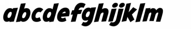 Hero Sandwich Pro Extra Bold Italic