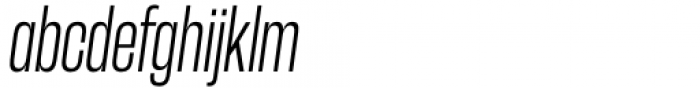 Herokid Light Condensed Italic