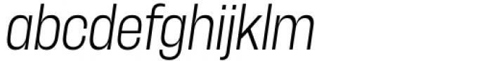 Herokid Light Narrow Italic