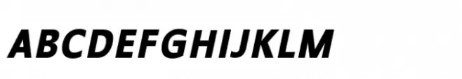 HGB Info SC Bold Italic