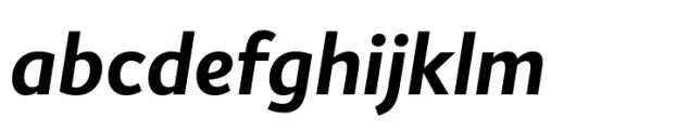 Honesty Sans Bold Italic