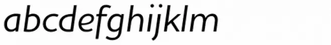 Houschka Pro Medium Italic
