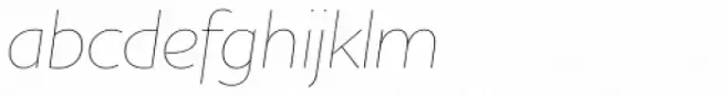 Houschka Pro Thin Italic