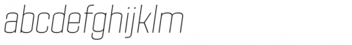 House Soft Narrow Thin Italic