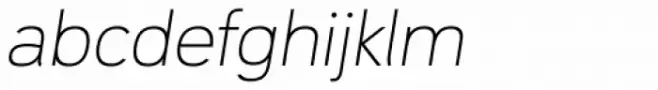 Innova Alt Thin Italic