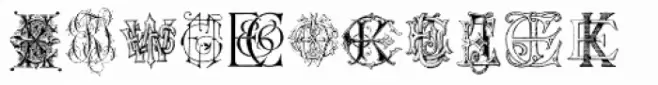 Intellecta Monograms EA EZ New Series