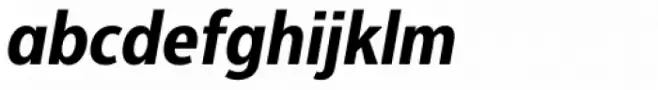 Interval Next Narrow Semi Bold Italic