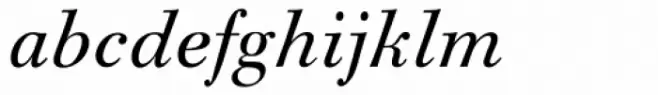 Iridium Italic