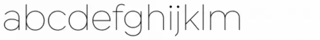 Isidora Sans Thin
